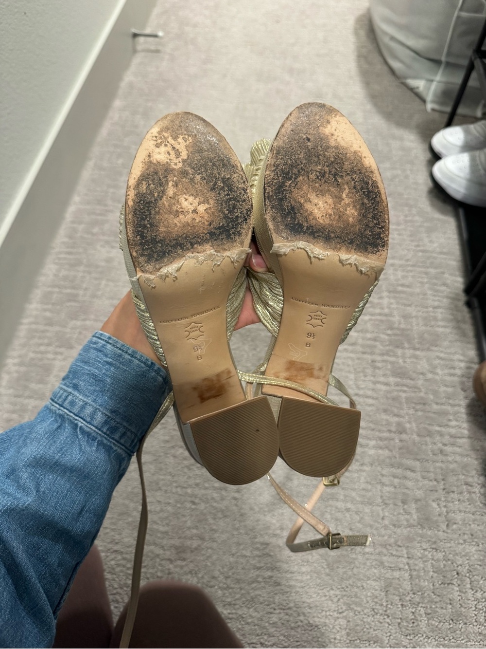 Loeffler Randall Gold Pumps - Picture 3 of 3